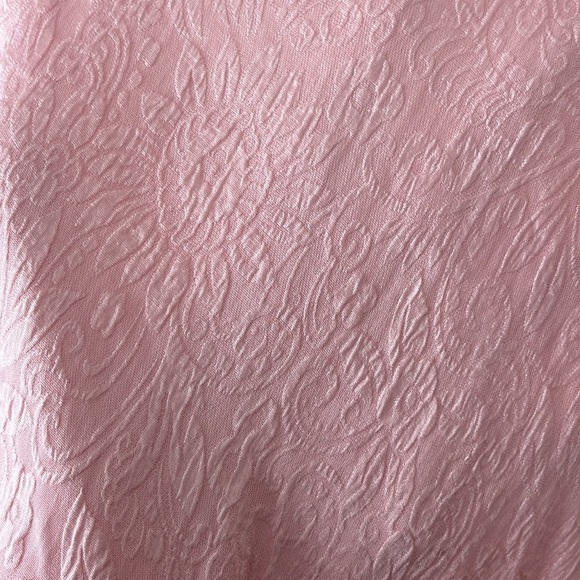 SILKLAND powder Pink 3/4 bell ruffle Sleeve Blouse M coquette fairy roma… - Picture 5 of 9